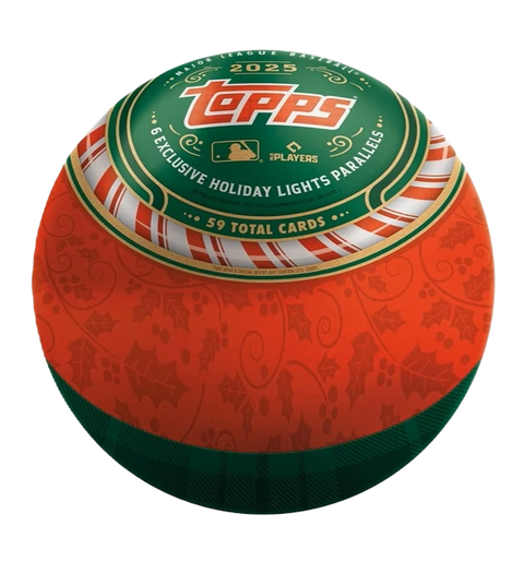 2025 Topps Holiday Baseball Tin