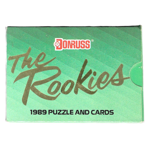 1989 Donruss "The Rookies" Complete 56-Card Baseball Box Set (Open Box)