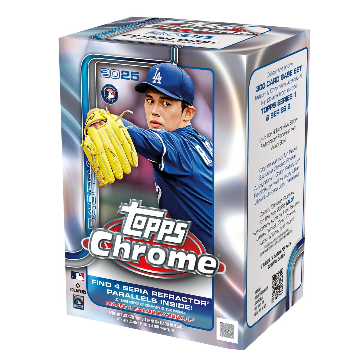 2025 Topps Chrome Baseball Blaster Box