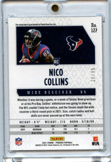 Nico Collins 2021 Phoenix Football Rookie Lazer Auto 26/99 #127