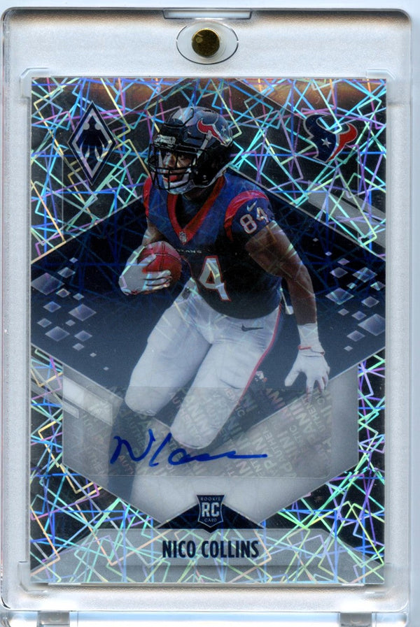 Nico Collins 2021 Phoenix Football Rookie Lazer Auto 26/99 #127