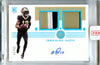 Chris Olave 2022 Panini Encased Rookie Dual Swatch Signatures Patch Auto 25/25 #RSS-CO