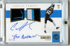 Curtis Samuel 2017 Encased Football Rookie Dual Swatch Signatures Patch Auto 1/10 #RDS-CS