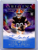 Dillon Gabriel 2025 Panini Origins Rookie Auto 13/49 #RA-DGA
