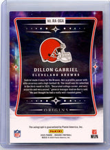 Dillon Gabriel 2025 Panini Origins Rookie Auto 13/49 #RA-DGA