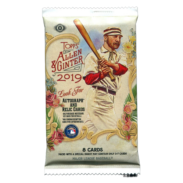 2019 Topps Allen & Ginter Baseball Hobby Pack