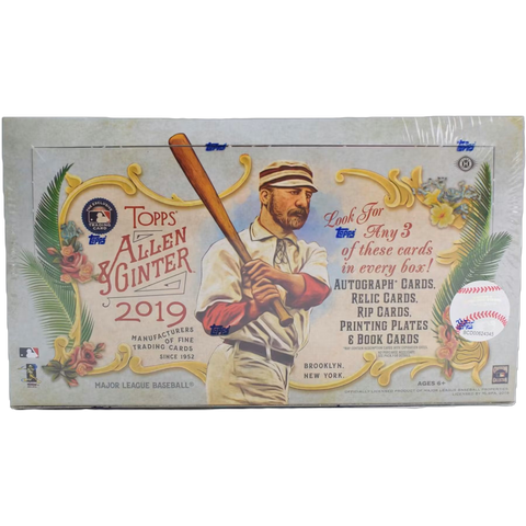 2019 Topps Allen & Ginter Baseball Hobby Box