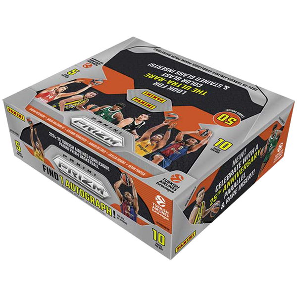 2024-25 Panini Prizm EuroLeague Basketball Hobby Box