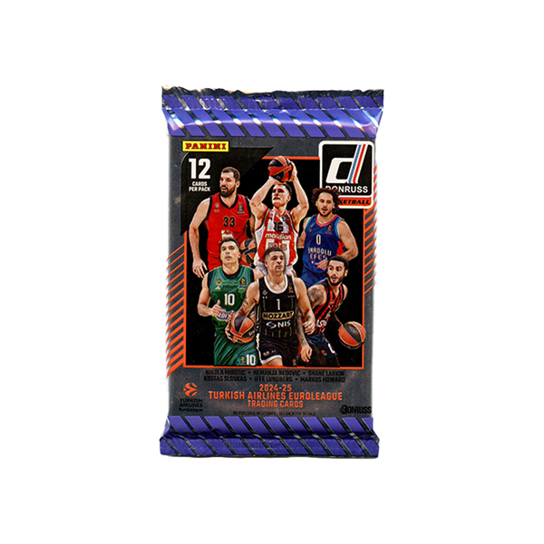 2024-25 Panini Donruss EuroLeague Basketball Hobby Pack