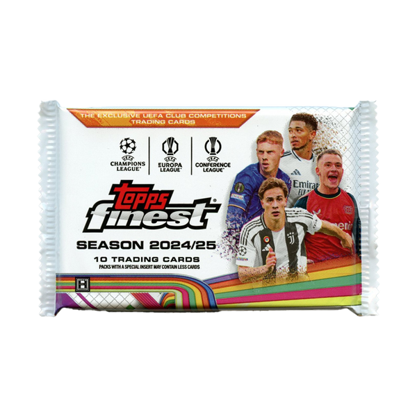 2024-25 Topps UEFA Club Competitions Finest Soccer Hobby Pack