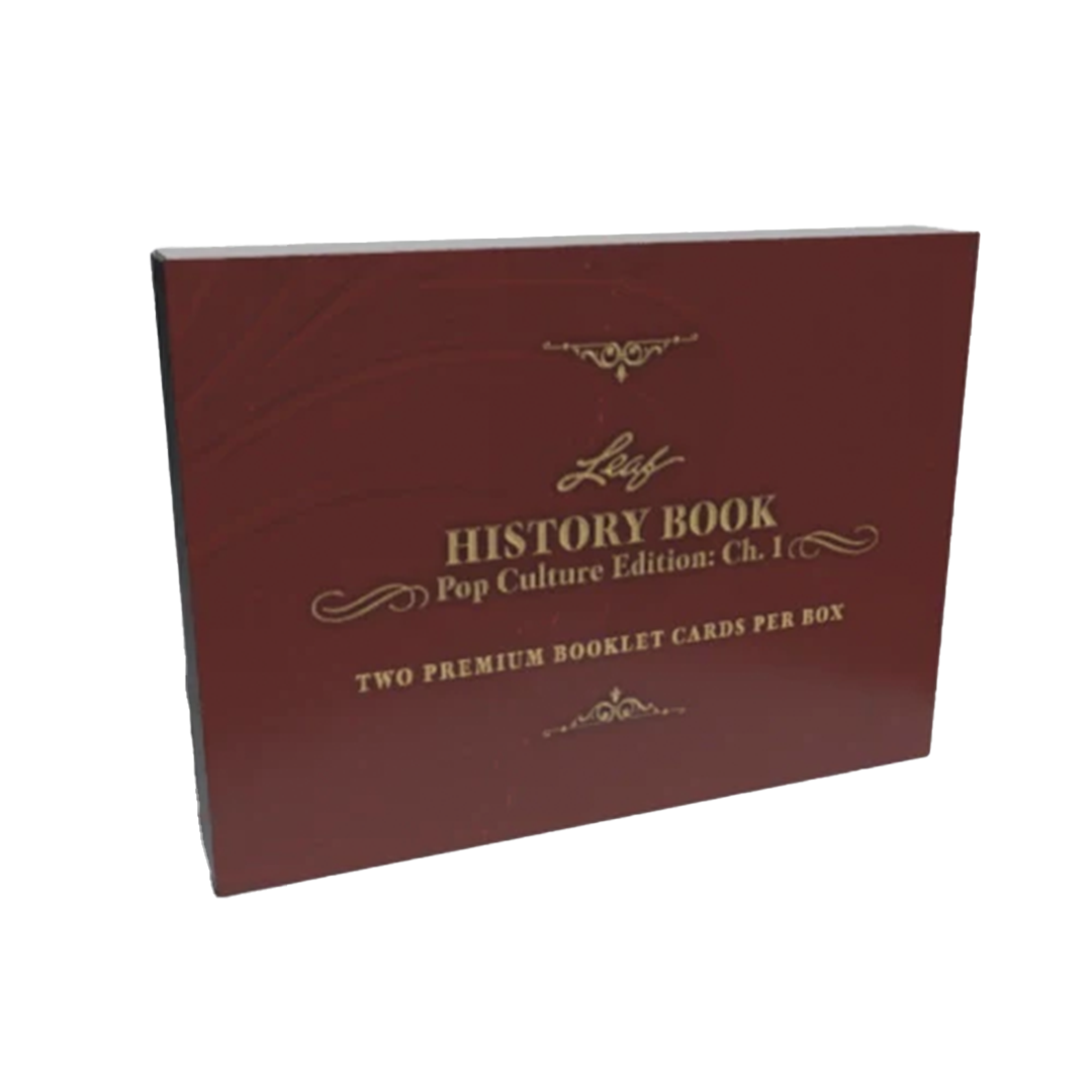 2024 Leaf History Book Pop Culture Edition: Chapter 1 Hobby Box