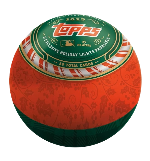2025 Topps Holiday Baseball Tin