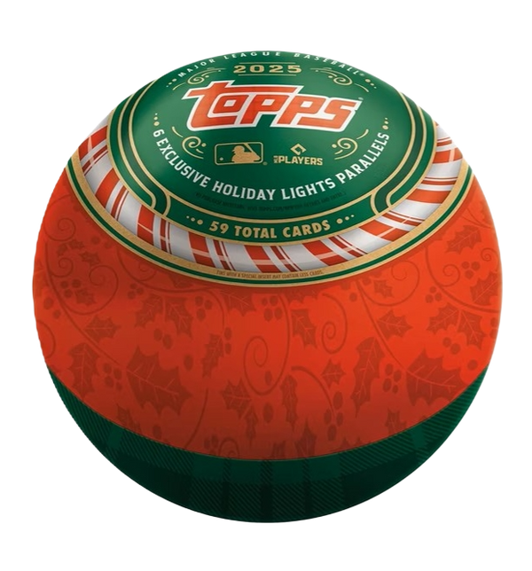 2025 Topps Holiday Baseball Tin