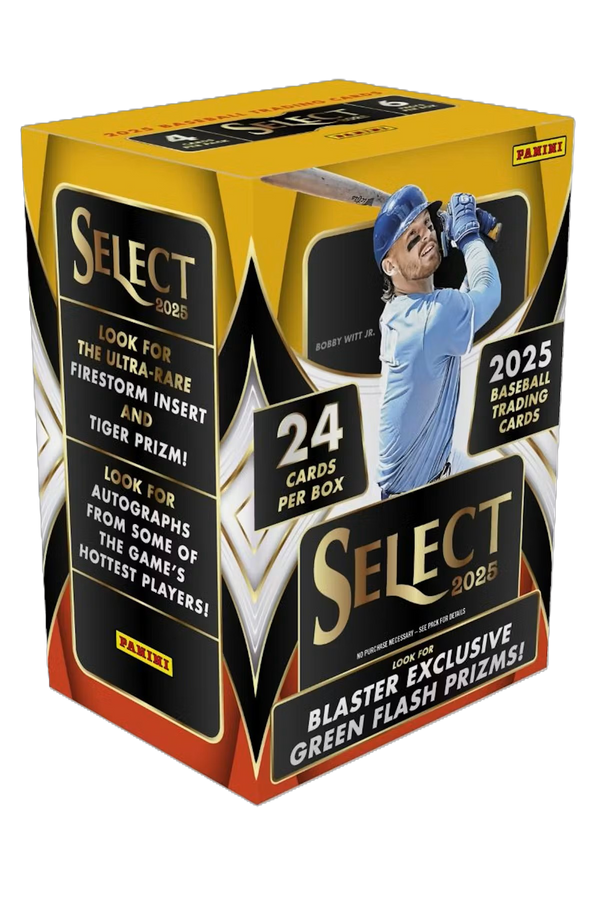 2025 Panini Select Baseball 6-Pack Hobby Blaster Box