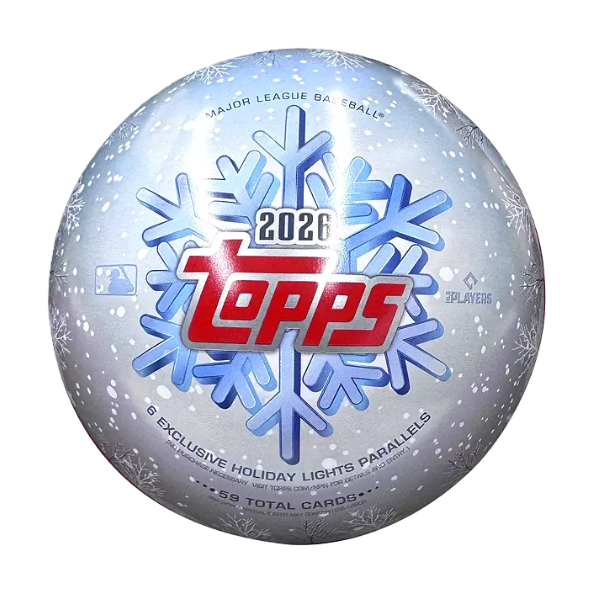 2026 Topps Holiday Baseball Hobby Collector Tin