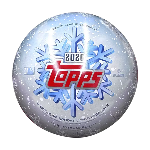 2026 Topps Holiday Baseball Hobby Collector Tin