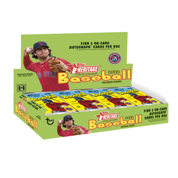 2022 Topps Heritage Minor League Baseball Hobby Box