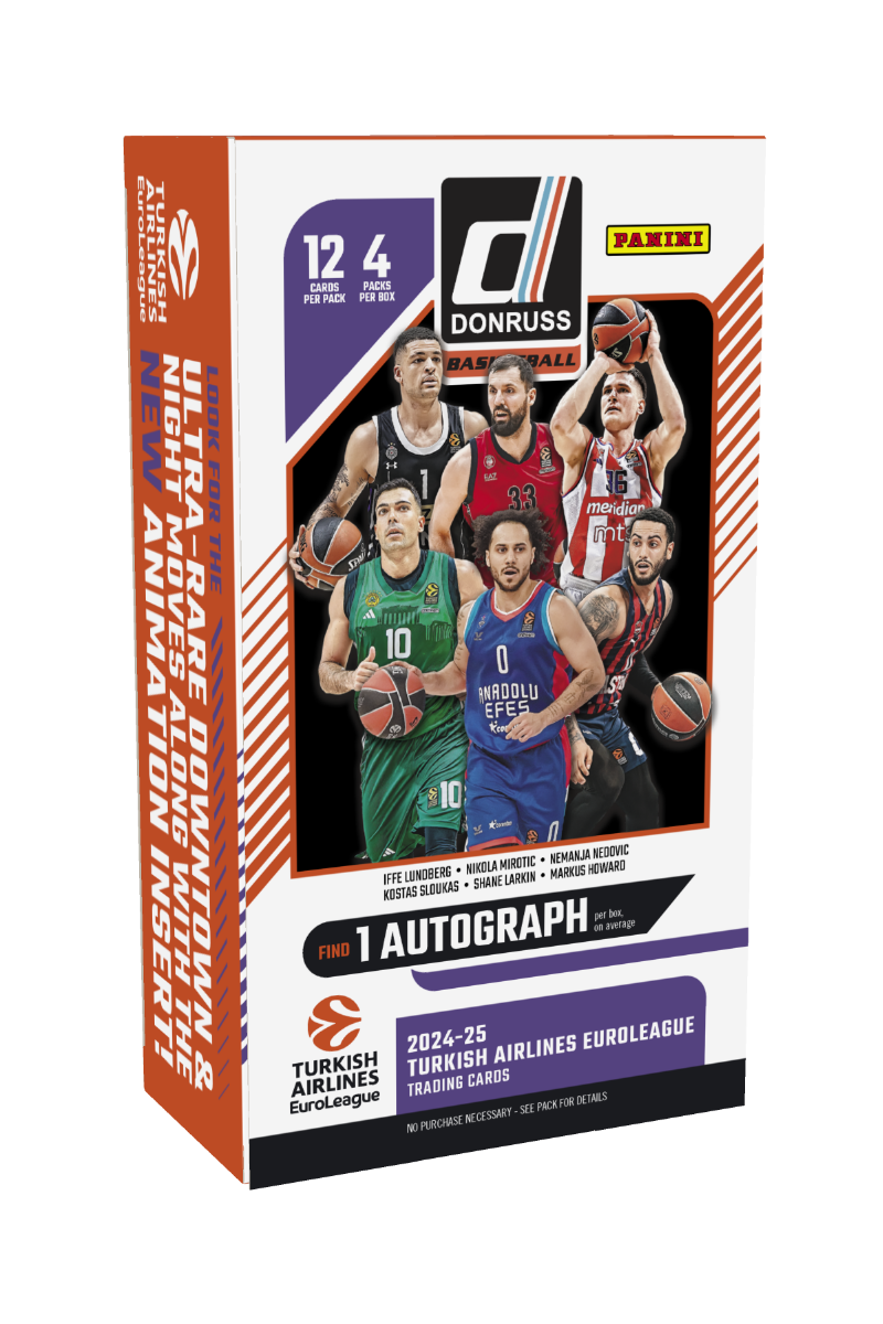 2024-25 Panini Donruss Turkish Airlines Euroleague Basketball Hobby Box