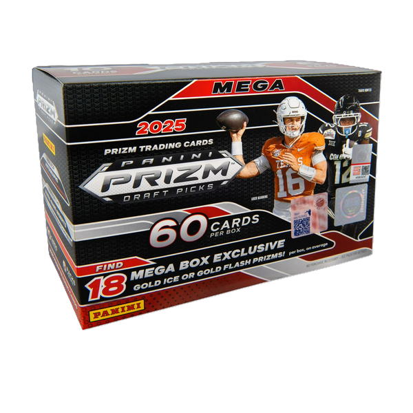 2025 Panini Prizm Draft Picks College Football Mega Box