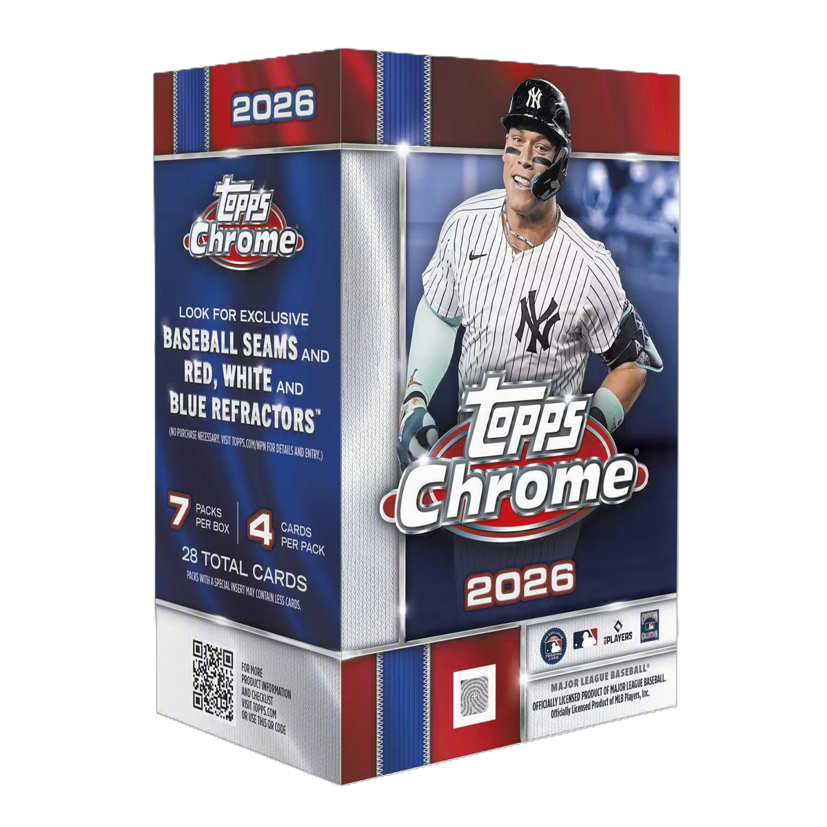 2026 Topps Chrome Baseball Blaster Box