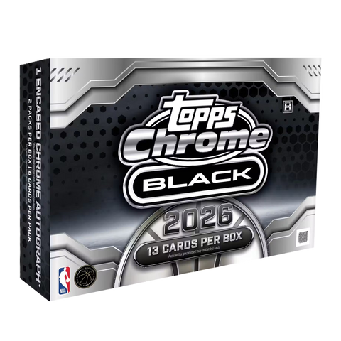 2025/26 Topps Chrome Black Basketball Hobby Box