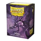 Dragon Shield Sleeves Standard Dual Matte Purple/Soul 100 Ct 5 Packs ATMDSH15062K2