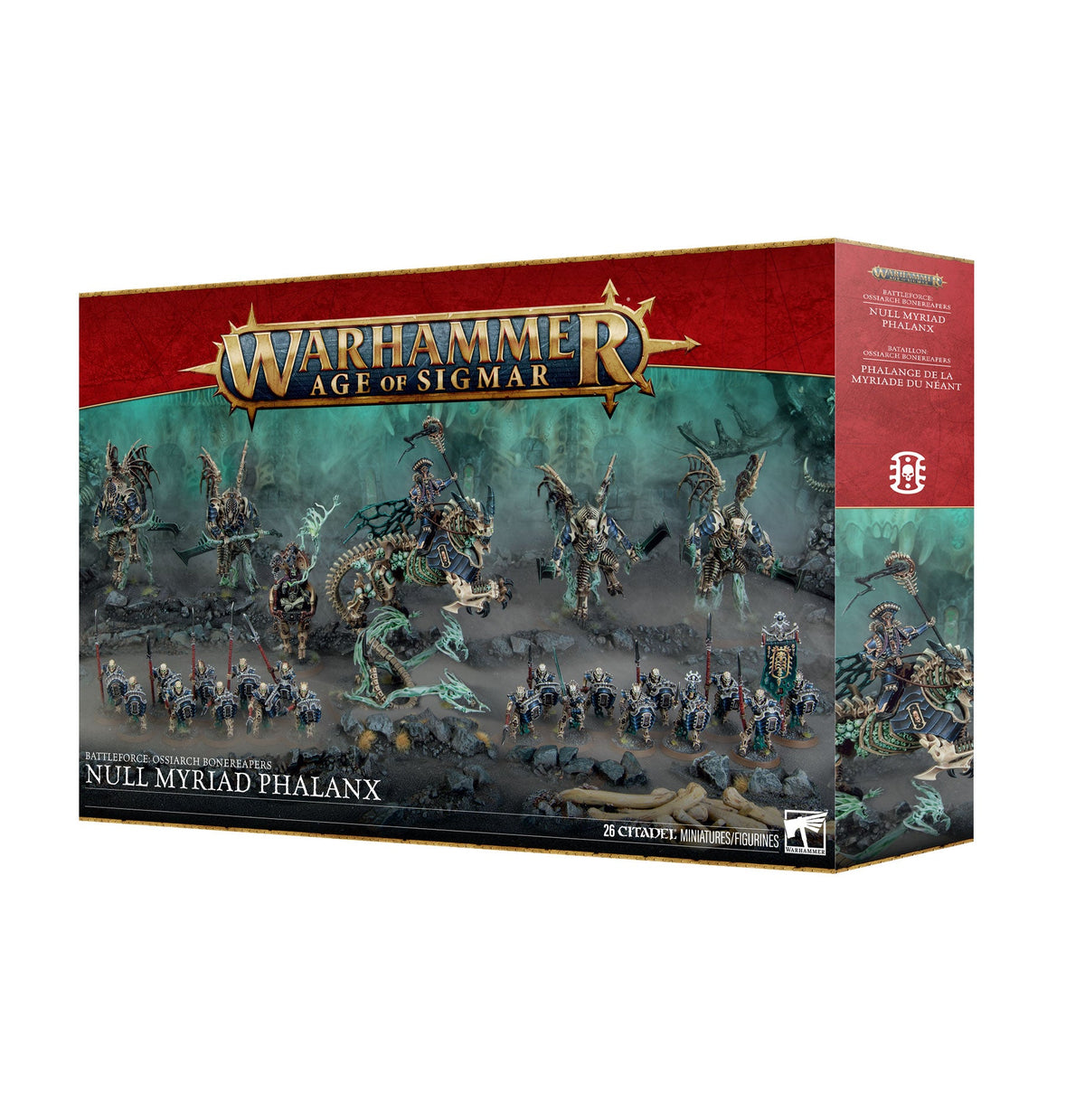 Games Workshop Warhammer Age Of Sigmar Ossiarch Bonereapers Null Myriad Phalanx Plastic Box 94-15