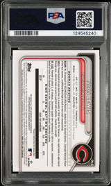 Tyson Lewis 2024 Bowman Draft Green Lava Prospect Auto 23/99 #CPATL PSA 10 Auto 10