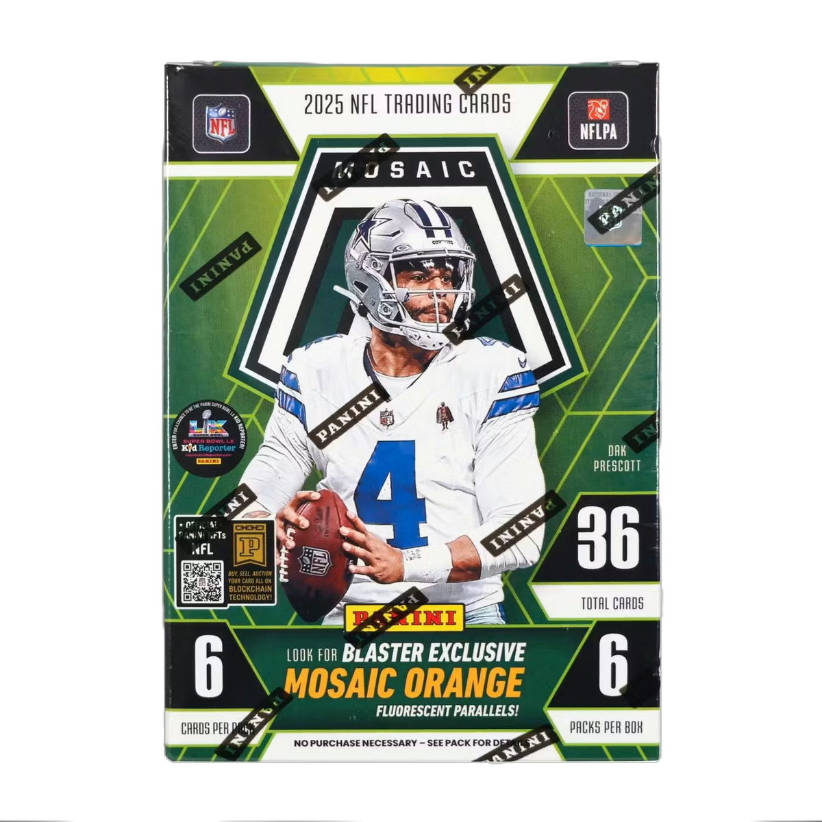 2025 Panini Mosaic Football Blaster Box