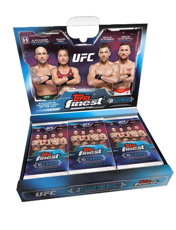 2025 Topps Finest UFC Hobby Box