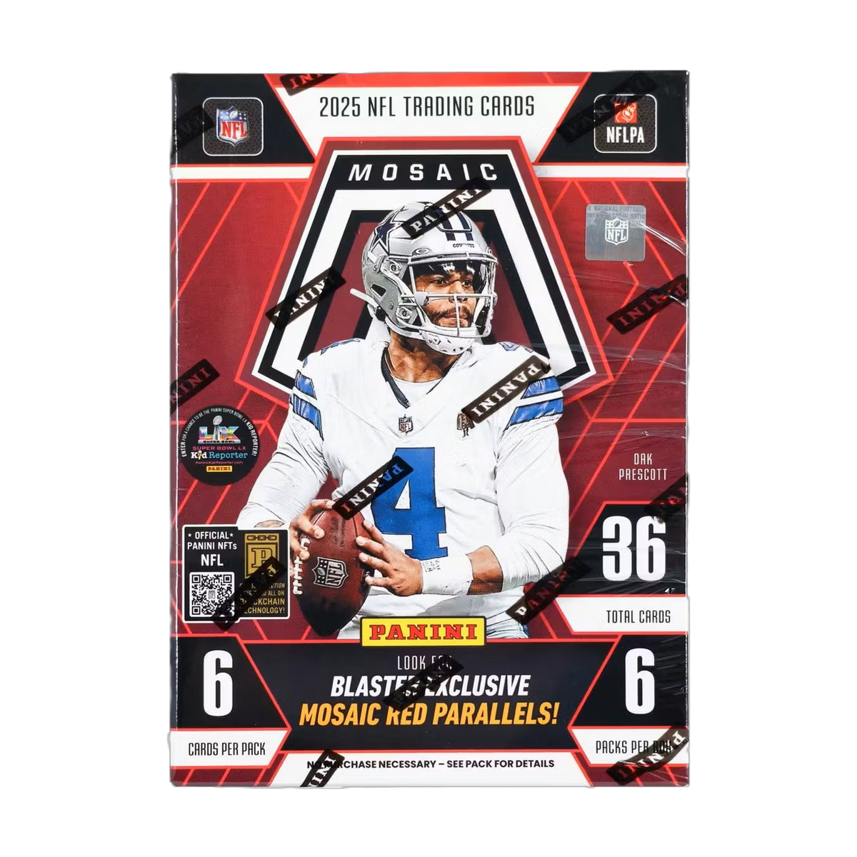 2025 Panini Mosaic Football Hobby Blaster Box