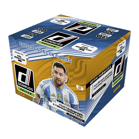 2025/26 Panini Donruss Road To FIFA World Cup 26 Soccer Hobby Box