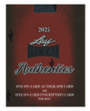 2025 Leaf Metal Authentics Hobby Box