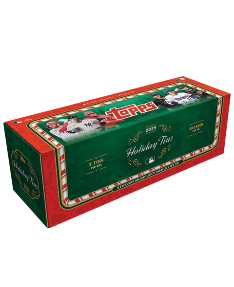 2025 Topps Holiday Baseball 3 Tin Box