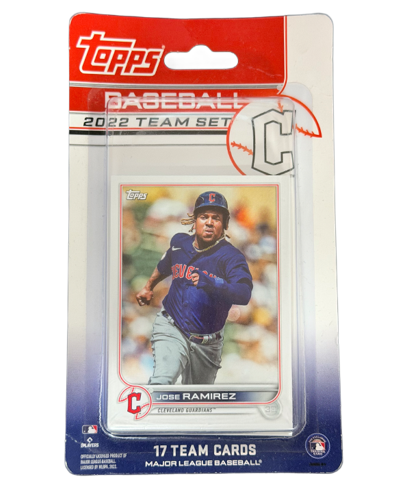 2022 Topps Baseball Team Set - Cleveland Indians