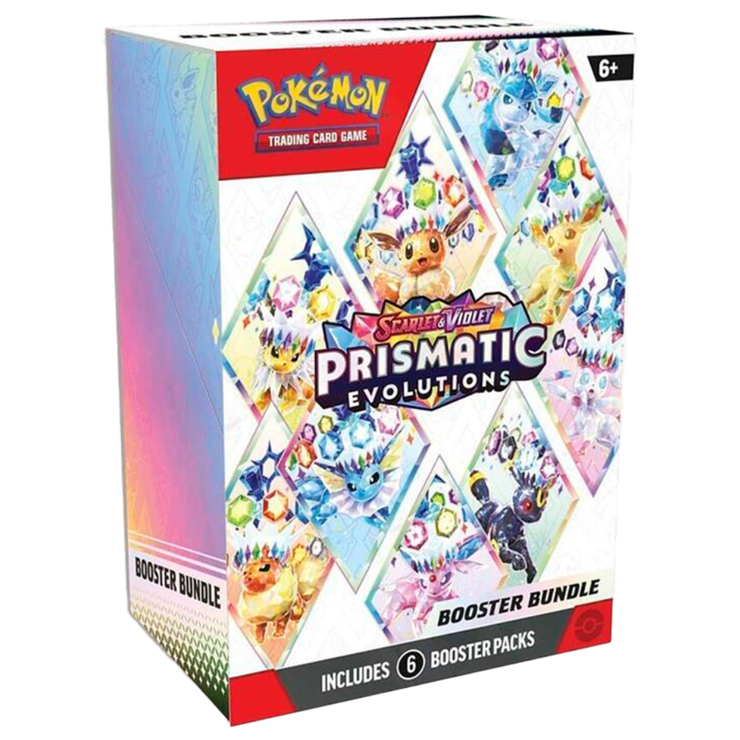 Pokemon Scarlet & Violet: Prismatic Evolutions Booster Bundle