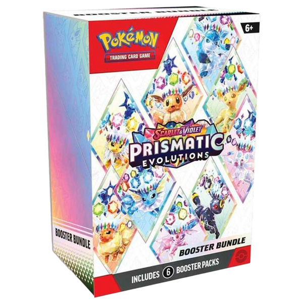 Pokemon Scarlet & Violet: Prismatic Evolutions Booster Bundle